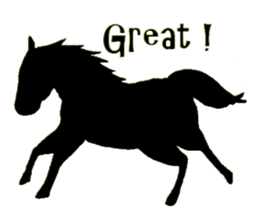 Horse Silhouette sticker #6175108