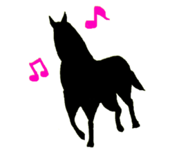 Horse Silhouette sticker #6175110