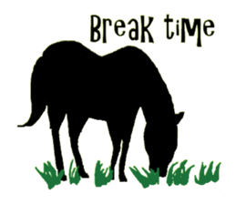 Horse Silhouette sticker #6175111