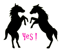 Horse Silhouette sticker #6175112
