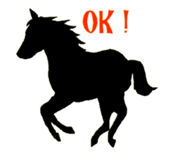Horse Silhouette sticker #6175115