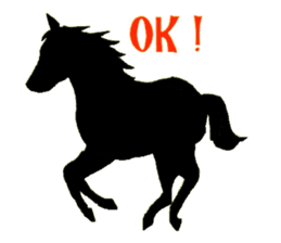 Horse Silhouette sticker #6175115