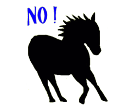 Horse Silhouette sticker #6175117