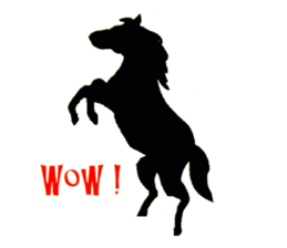Horse Silhouette sticker #6175123