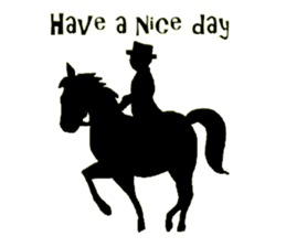 Horse Silhouette sticker #6175130