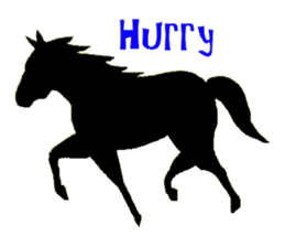 Horse Silhouette sticker #6175131