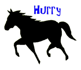 Horse Silhouette sticker #6175131