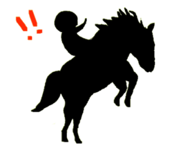 Horse Silhouette sticker #6175133