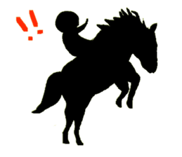 Horse Silhouette sticker #6175133
