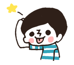 Border Shirt Boy2 sticker #6175261