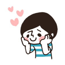 Border Shirt Boy2 sticker #6175263