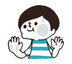 Border Shirt Boy2 sticker #6175267