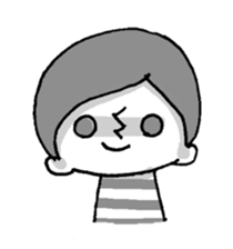 Border Shirt Boy2 sticker #6175295