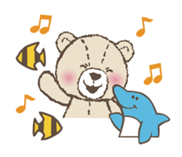 Love to date you.(Lovely Little Bear) sticker #6175461