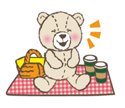 Love to date you.(Lovely Little Bear) sticker #6175469