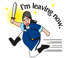 Siew Jing Wei, the Swordsman sticker #6175779