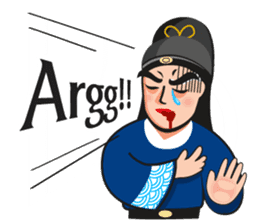 Siew Jing Wei, the Swordsman sticker #6175781