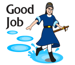 Siew Jing Wei, the Swordsman sticker #6175794