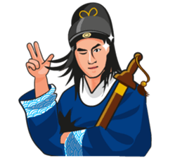 Siew Jing Wei, the Swordsman sticker #6175802