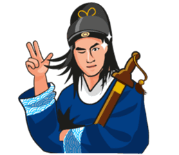 Siew Jing Wei, the Swordsman sticker #6175802