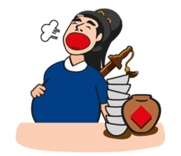 Siew Jing Wei, the Swordsman sticker #6175807