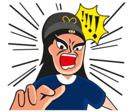 Siew Jing Wei, the Swordsman sticker #6175809