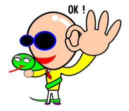 Snake uncle sticker #6176182