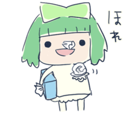 Tissue-chan&Koyori-chan.3 by peco sticker #6176462