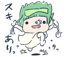 Tissue-chan&Koyori-chan.3 by peco sticker #6176463