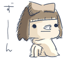 Tissue-chan&Koyori-chan.3 by peco sticker #6176475