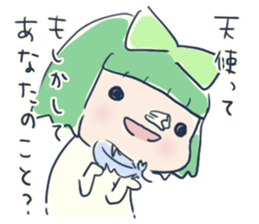 Tissue-chan&Koyori-chan.3 by peco sticker #6176484