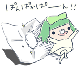 Tissue-chan&Koyori-chan.3 by peco sticker #6176488