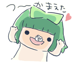 Tissue-chan&Koyori-chan.3 by peco sticker #6176491