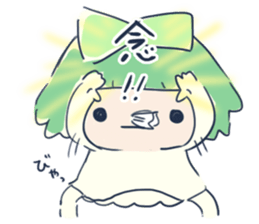 Tissue-chan&Koyori-chan.3 by peco sticker #6176495