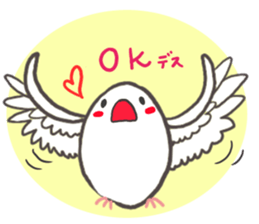 Everyday javasparrow and Parakeet 3 sticker #6176617