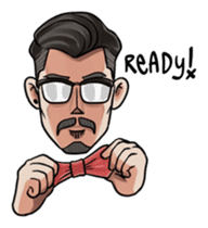 Hipster Brothers (EN) sticker #6176939