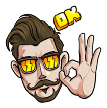 Hipster Brothers (EN) sticker #6176941