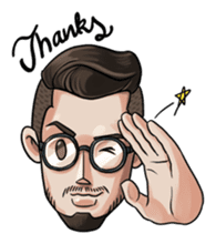 Hipster Brothers (EN) sticker #6176942