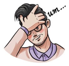 Hipster Brothers (EN) sticker #6176948