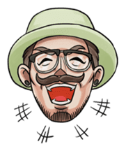 Hipster Brothers (EN) sticker #6176958