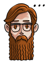 Hipster Brothers (EN) sticker #6176962