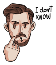 Hipster Brothers (EN) sticker #6176965