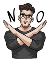 Hipster Brothers (EN) sticker #6176968