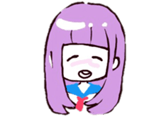 KAWAII ONNANOKO sticker sticker #6177058