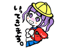 KAWAII ONNANOKO sticker sticker #6177084
