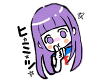 KAWAII ONNANOKO sticker sticker #6177089