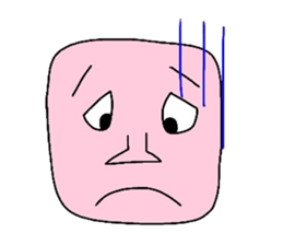 Light pink man sticker #6177157