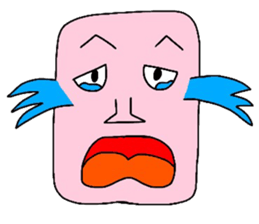 Light pink man sticker #6177158