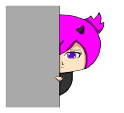 Tsundere devil and word many angel sticker #6177185