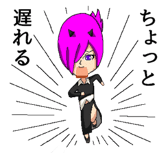 Tsundere devil and word many angel sticker #6177191